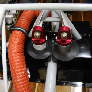 husky aircraft shock dampened landing gear