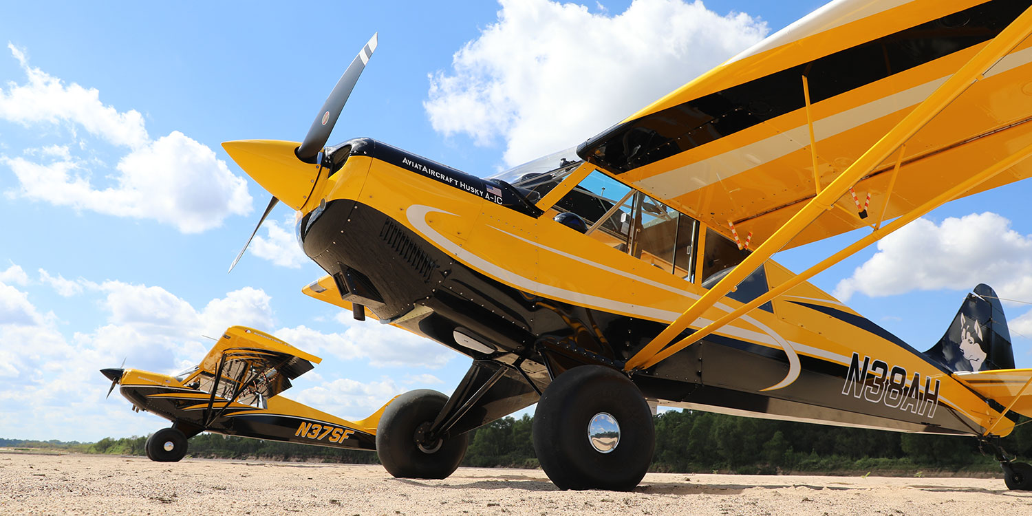 backcountry flying husky aircraft, sport utility stol aircraft, short take of and landing capable